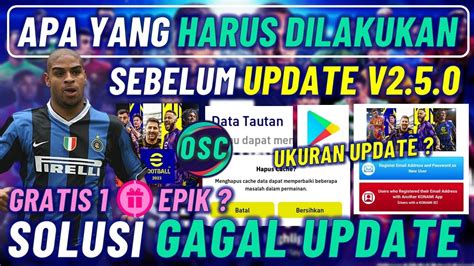 RESMI FREE 1 EPIK APA YANG HARUS KAMU LAKUKAN SEBELUM UPDATE KE V2 5 0