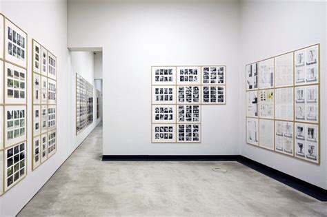 Installation Photograph Of Gerhard Richter Atlas Kunsthalle Im