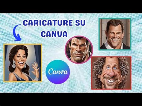 Come Creare Caricature Su Canva Tutorial Ita Youtube