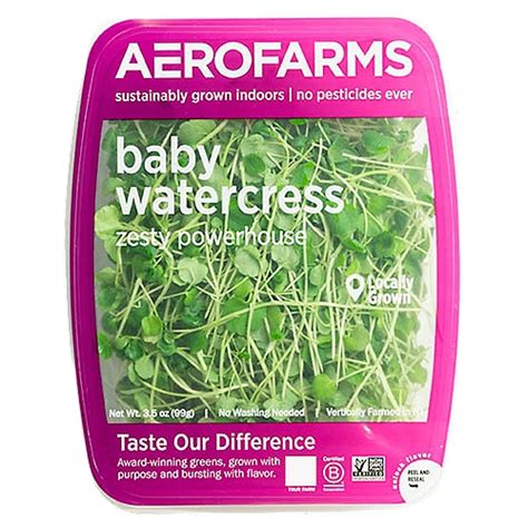 Aerofarms Baby Watercress