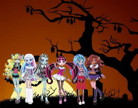 Frankie Stein Draculaura Clawdeen Wolf Lagoona Blue Ghoulia Yelps