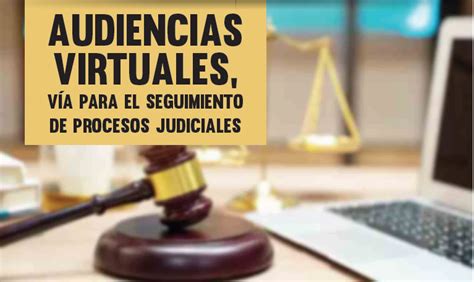 Audiencias Virtuales VÍa Para El Seguimiento De Procesos Judiciales