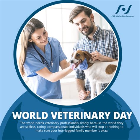 World Veterinary Day – P & D Medivet Distribution