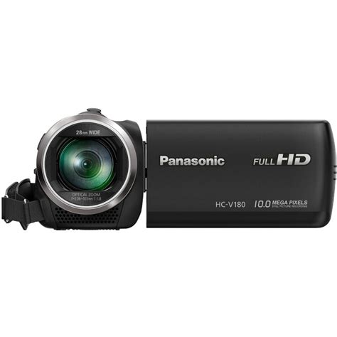 Panasonic HC V180 Black Camcorders Photopoint