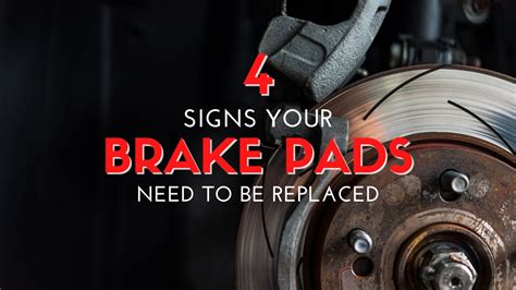 4 Signs Your Brake Pads Need to Be Replaced - Postle Tire Barn