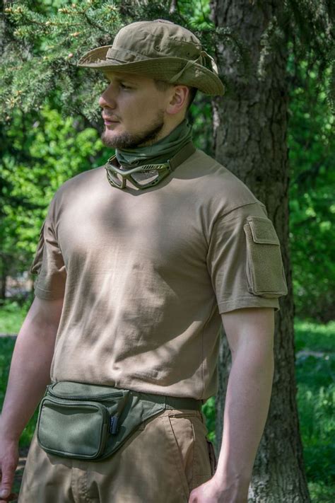 Футболка тактическая Fostex Tactical Pocket coyote, купить в Интернет ...
