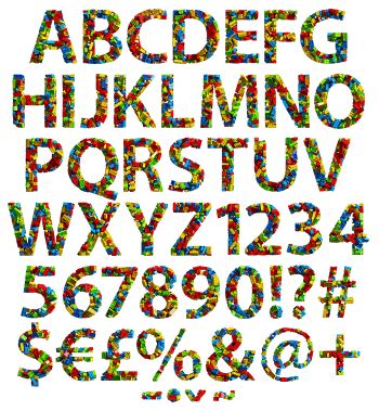 Lego Font - Fun OpenType Typeface | Handmadefont.com