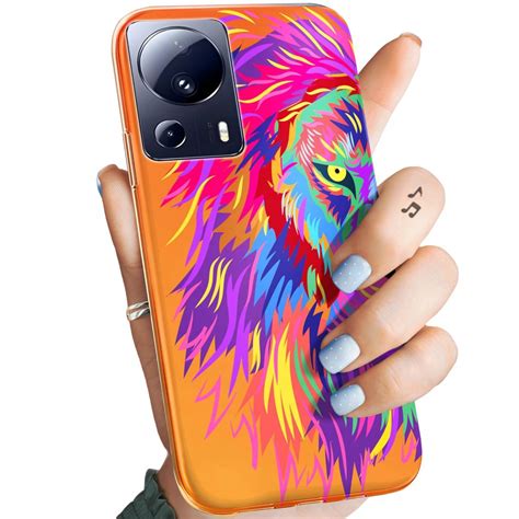 Etui Do Xiaomi 13 Lite Civi 2 Wzory Neonowe Neon Jaskrawe Obudowa