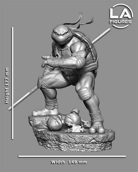 3d File Donatello Tmnt 🐢 ・3d Print Design To Download・cults