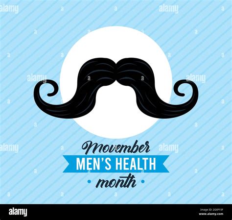 Happy Movember Poster Stock Vector Image And Art Alamy