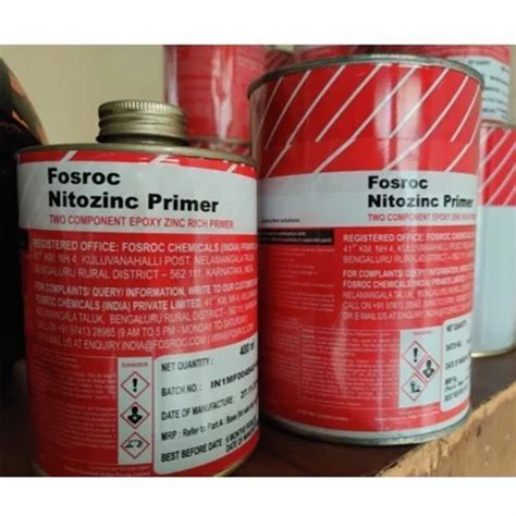 Fosroc Nito Zinc Primer At Rs Litre Fosroc Epoxy Primers In Pune