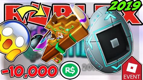 😱 Spending 10000 Robux 100 💸 On The Eggmin Launcher Egg Hunt 2019