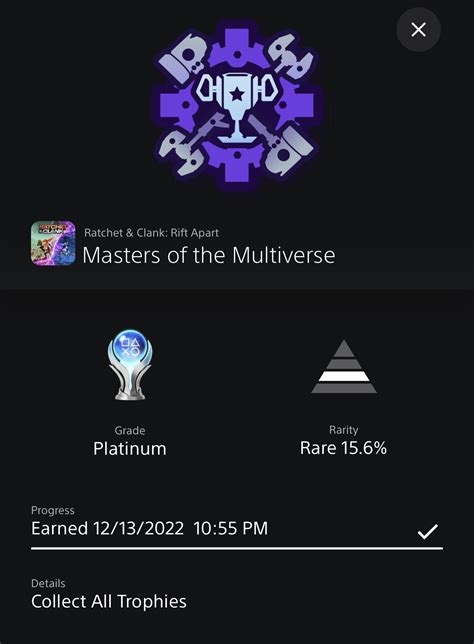 [Ratchet & Clank: Rift Apart] : r/Trophies