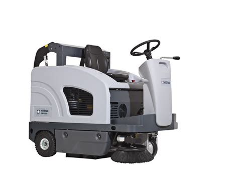 Nilfisk Sw Compact Ride On Sweeper With Dump Sa Sweepers