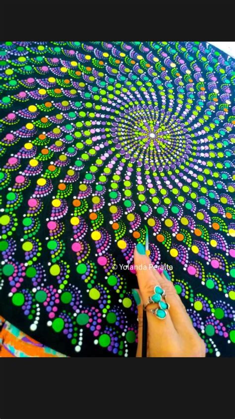 Mandala Geometry Fractal Número aurico Mandala by Yolanda Peralta