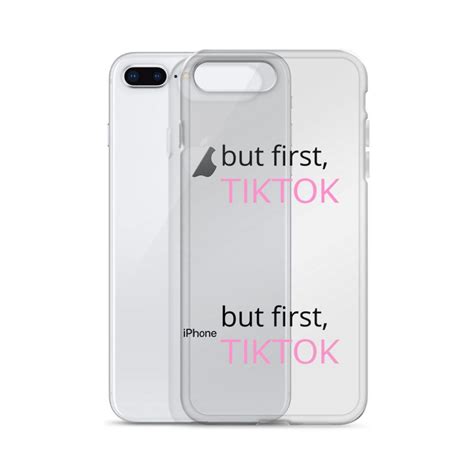 But First TikTok iPhone Case Tik Tok Phone Case TikTok | Etsy