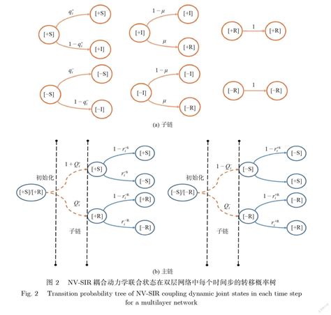 双层网络上不同时间演化尺度的耦合传播动力学参考网