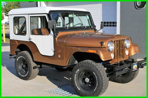 1971 Amc Cj 5 Dauntless V6 All Original 4wd And Factory Hardtop