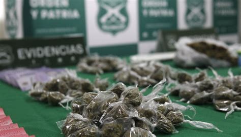 Carabineros Ha Incautado 780 Kilos De Droga 115 Armas De Fuego Y