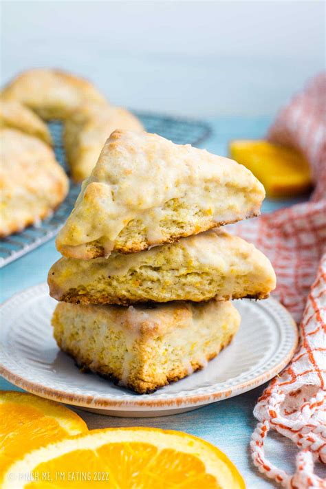 Easy Glazed Fresh Orange Scones Better Than Panera