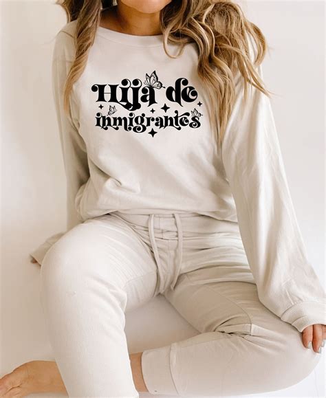 Hija De Inmigrantes Svg Latina Women Svg Png Spanish Svg Etsy