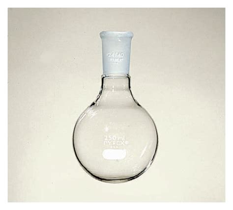 Round Bottom Corning A Pyrex Short Neck Boiling Flask Mm