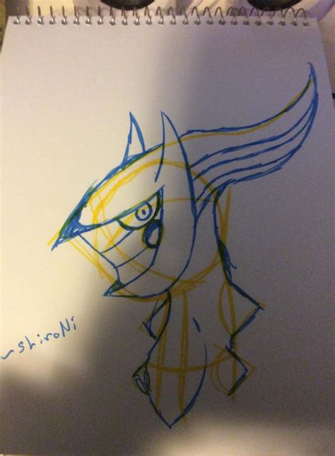 Arceus sketches | Pokécharms