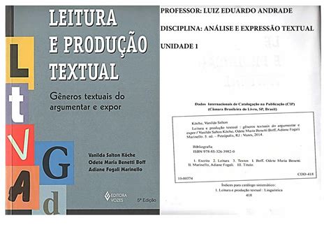 SOLUTION 2 G Neros Textuais K Che Vanilda Salton Et Al Leitura E Produ