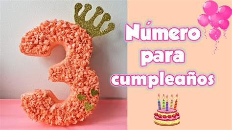 Como Hacer Números Para Cumpleaños dishedmoms