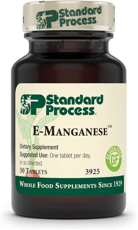 Standard Process E Manganese Pituitary Supplements Pituitary Gland Supplements With Calcium