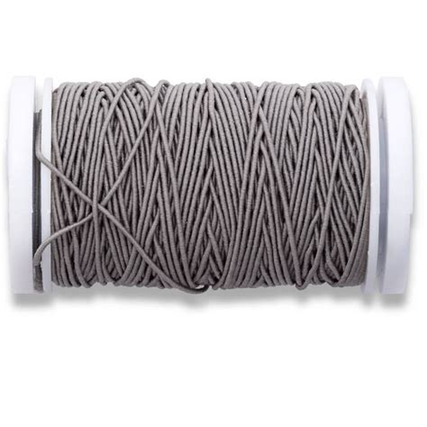 Elastic Nähfaden 0 5 mm zum Einstricken von Prym 0011 grau 0011