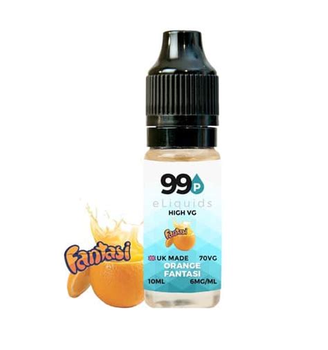 High Vg 7030 Orange Fantasi E Liquid 99p 10ml Best Vape Liquids In Uk