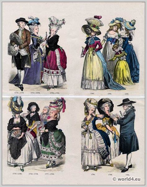 French Rococo Fashion In The 18th Century French Ancien Régime