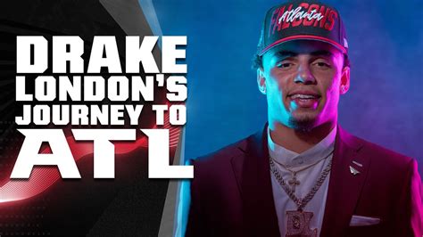 Drake London Arrives In Atlanta 2022 NFL Draft Atlanta Falcons