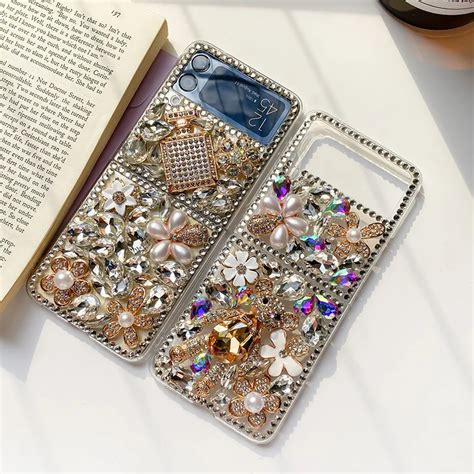 Funda De Tel Fono De Lujo Con Diamantes De Imitaci N Brillantes Para