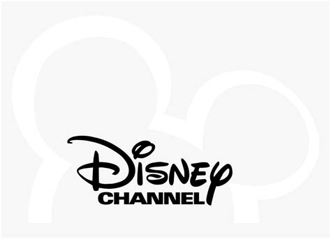 Disney Channel Logo Black And White - Disney Channel, HD Png Download ...