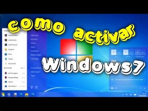 como activar Windows 7 fácil y sencillo YouTube