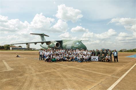 Voluntários do Sertão retornam a Ribeirão Preto a bordo da aeronave KC