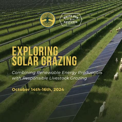 Cfar Solar Grazing Workshop October American Solar Grazing