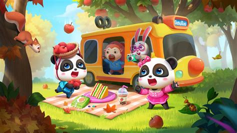 Baby Pandas School Bus For Kids Preview Video Babybus Games