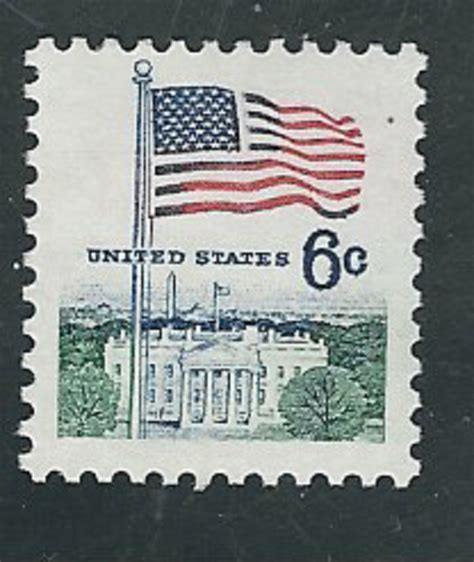 Scott 1338d 6 Centflag Over White House15 Stamps Ebay