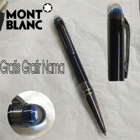 Jual Pulpen Ballpoint Mewah Montblanc Exclusive Gratis Grafir Nama