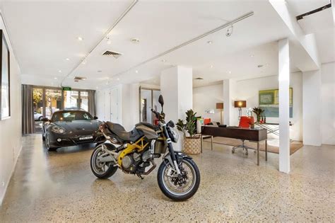 Garage Morphs into Interior of Row Home