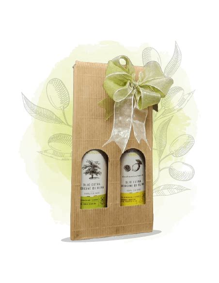 Confezione Olio Evo Peranzana E Aromatizzato Limone Antico Frantoio