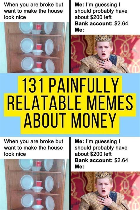 50 Memes About Money That Are Funny Because Theyre True Memes