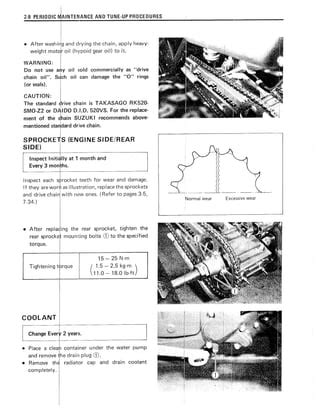 1991 Suzuki LT250R Quadracer Service Repair Manual PDF