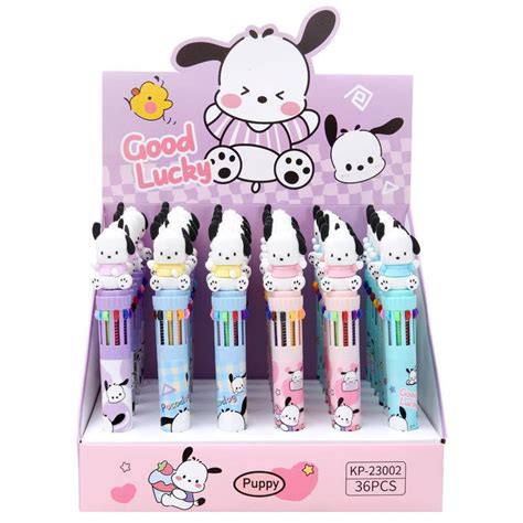 New Styles Cute Sanrio Cartoon Power Colors Chunky Ballpoint Pen