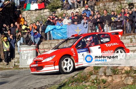 Marcus Gronholm Fin Peugeot Wrc On Stage World Rally