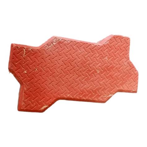 60Mm Red Zig Zag Interlocking Tile At Rs 12 Piece Interlocking Tile