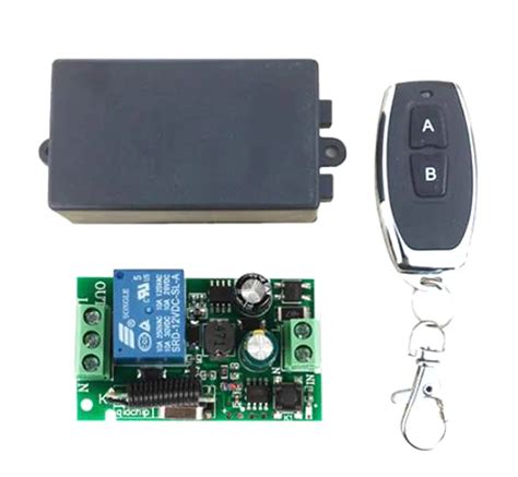 Mhz Universal Wireless Remote Control Switch Qiachip Ac V V